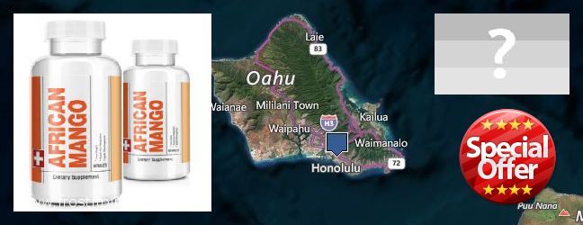 Gdzie kupić African Mango Extract Pills w Internecie Honolulu, USA