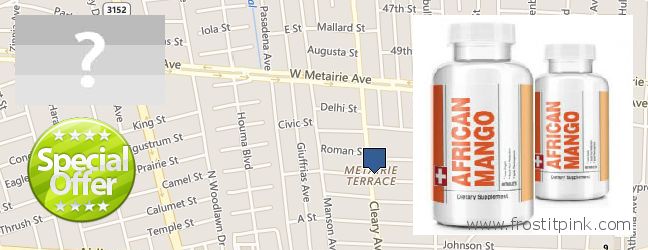 Πού να αγοράσετε African Mango Extract Pills σε απευθείας σύνδεση Metairie Terrace, USA