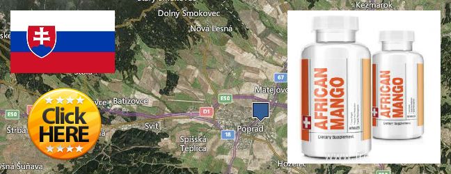 Hol lehet megvásárolni African Mango Extract Pills online Poprad, Slovakia
