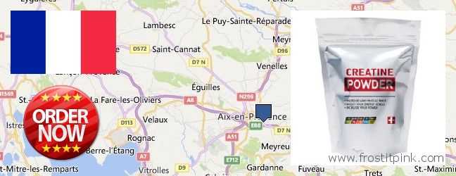 Buy Creatine Monohydrate Powder online Aix-en-Provence, France