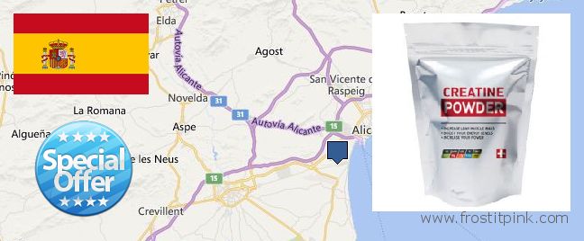 Where to Buy Creatine Monohydrate Powder online Alicante, Spain