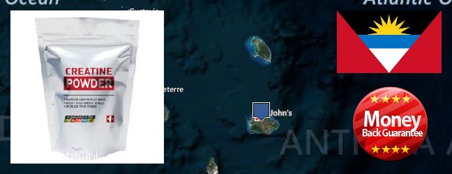 Jälleenmyyjät Creatine Monohydrate verkossa Antigua and Barbuda