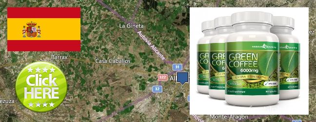 Dónde comprar Green Coffee Bean Extract en linea Albacete, Spain