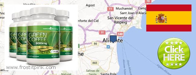 Purchase Green Coffee Bean Extract online Alicante, Spain