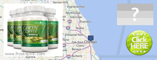 Jälleenmyyjät Green Coffee Bean Extract verkossa Chicago, USA