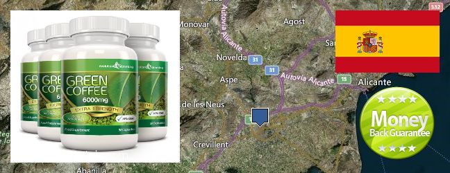 Dónde comprar Green Coffee Bean Extract en linea Elche, Spain