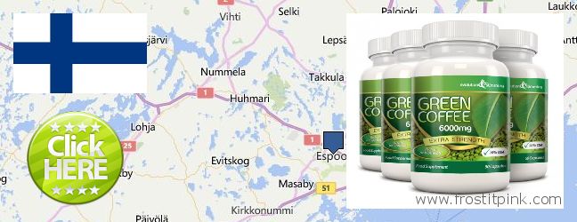 Var kan man köpa Green Coffee Bean Extract nätet Espoo, Finland