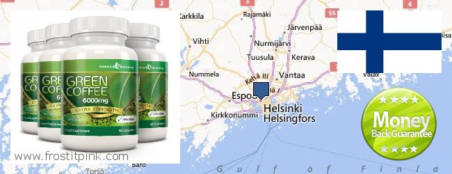 Jälleenmyyjät Green Coffee Bean Extract verkossa Helsinki, Finland