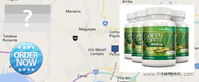 Dónde comprar Green Coffee Bean Extract en linea Ponce, Puerto Rico
