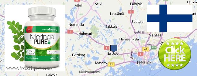 Jälleenmyyjät Moringa Capsules verkossa Espoo, Finland
