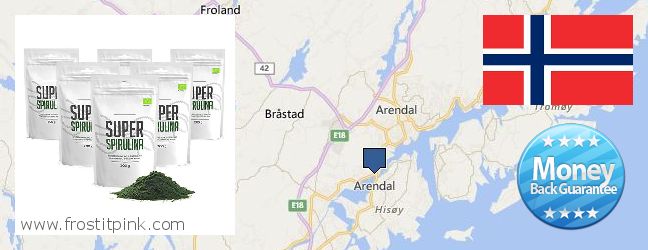 Jälleenmyyjät Spirulina Powder verkossa Arendal, Norway
