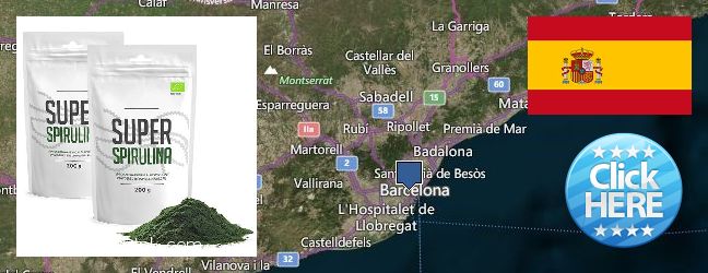 Dónde comprar Spirulina Powder en linea Barcelona, Spain