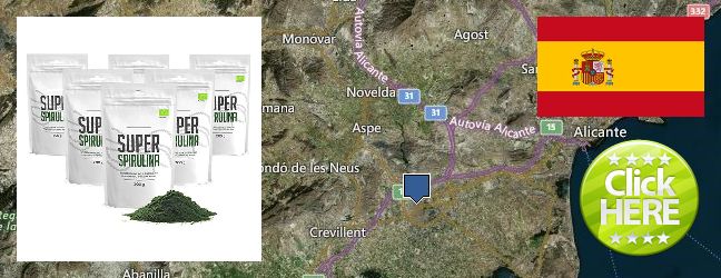 Where to Buy Spirulina Powder online Elche, Spain
