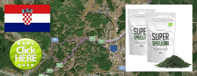 Де купити Spirulina Powder онлайн Karlovac, Croatia