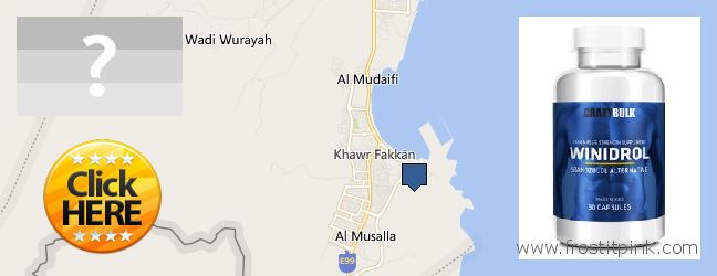 Where to Buy Winstrol Steroid online Khawr Fakkan, UAE