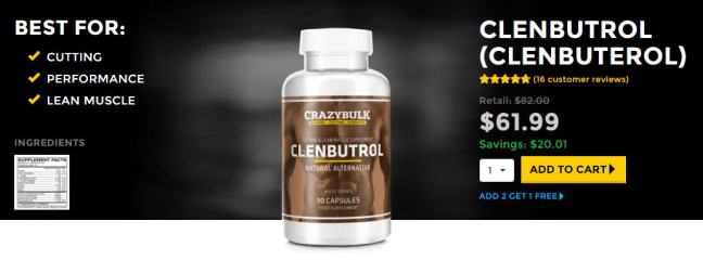 Buy Clenbuterol Steroids in Denmark